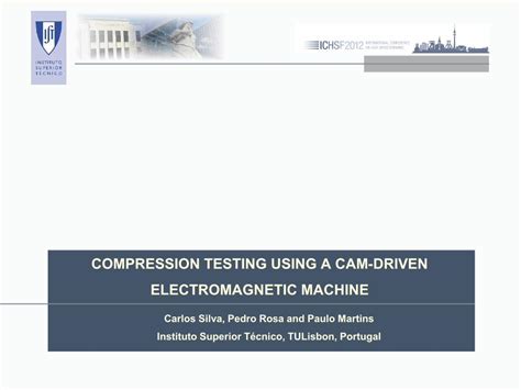 Electromagnetic Cam Driven Compression Testing Equipment